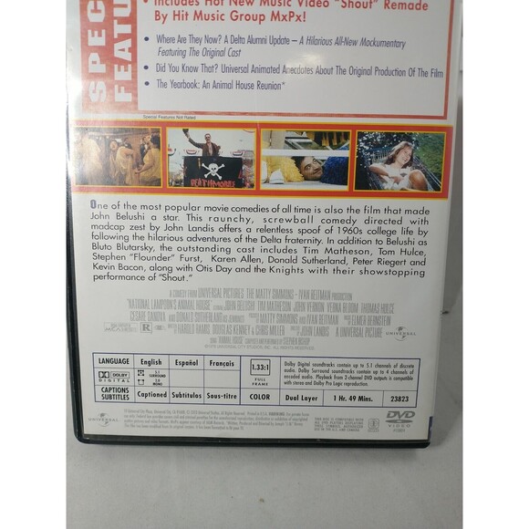 Animal House Double Secret Probation Edition DVD No Code - Picture 5 of 6